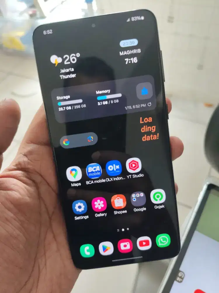 Samsung Galaxy s21 plus 8gb 256gb resmi Indonesia