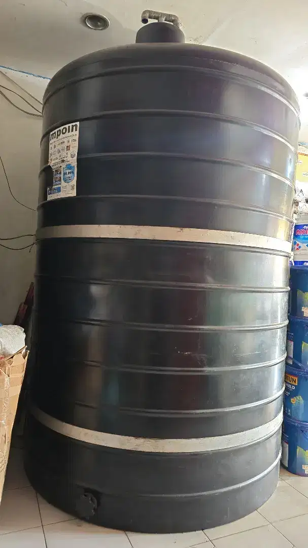 Toren 8000 L Liter Merk M Poin Tandon Bekas Air Gunung Untuk Aquarium