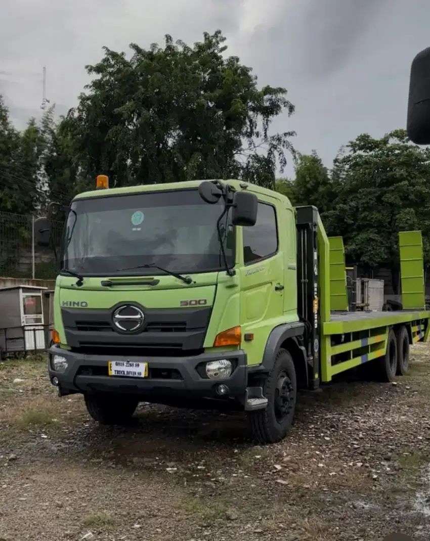 HINO LOHAN FM260JW LONG SELF LOADER 6X4 TRONTON ISTIMEWA SEKALI