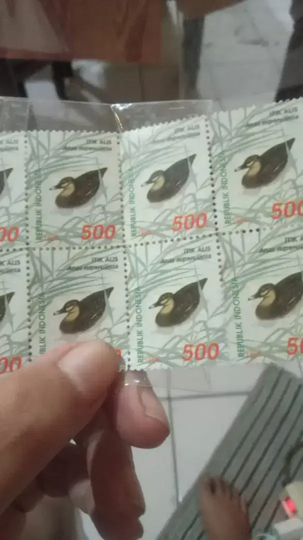 Perangko edisi 1992 sampai 1998