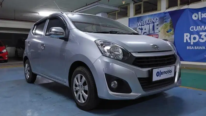 [OLX Mobbi] Daihatsu Ayla Silver 1.0 X Bensin-AT 2021 TRW