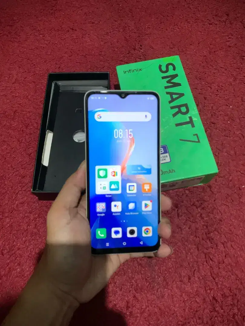 Infinix Smart 7 4/64gb fullset