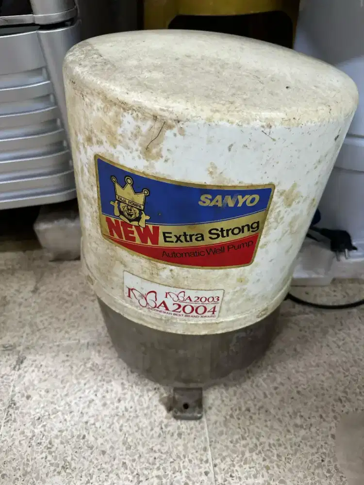 Pompa merk Sanyo (merk Jepang awet)