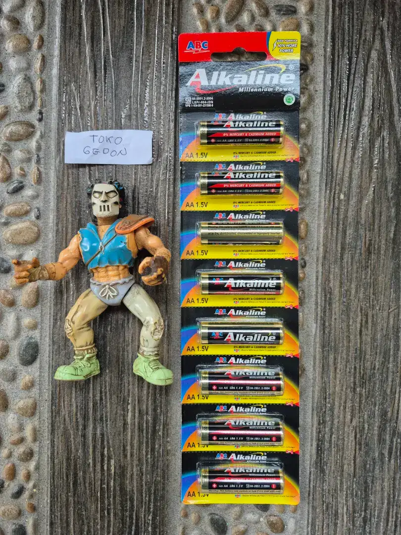 Baterai ABC Alkaline Renceng isi 8