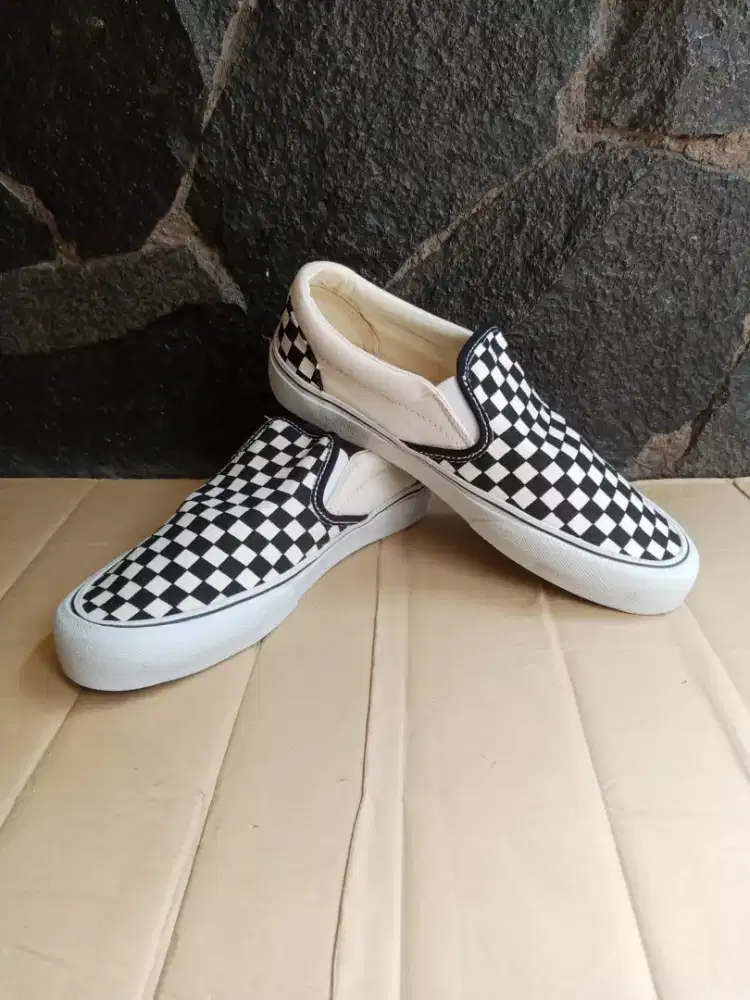 Sepatu Vans Checkerboard Masih Baru Batal Pakai