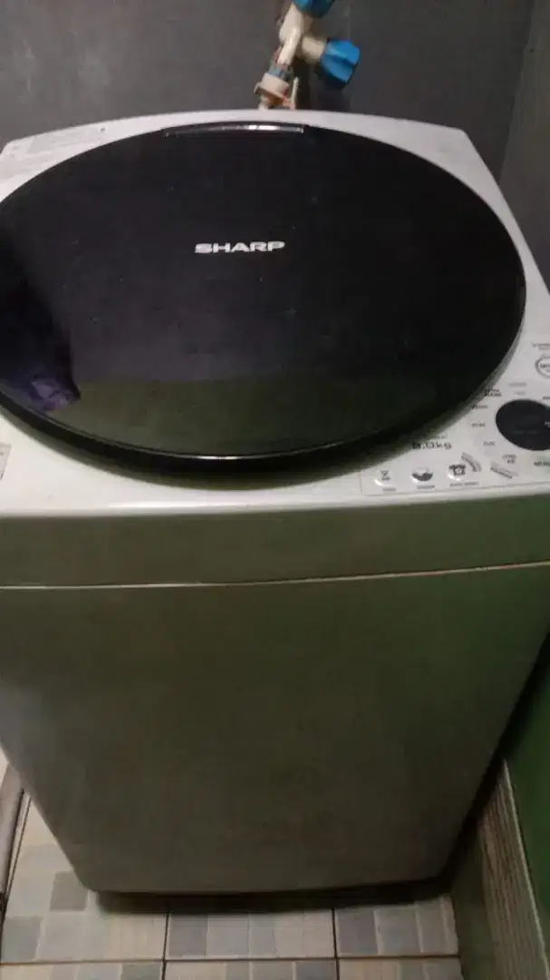 MESIN CUCI SHARP 9KG 1 TABUNG. 1.8jt NEGO!!! NO MINUS!!! Masih mulusss