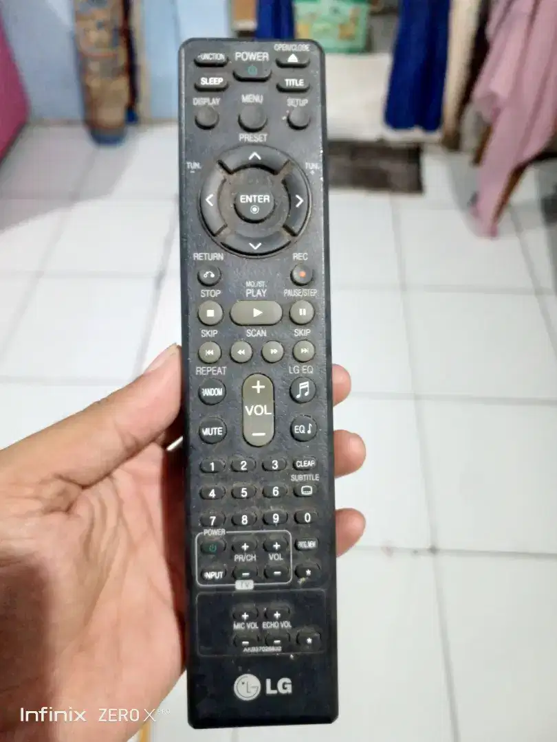 Remote home theater Lg