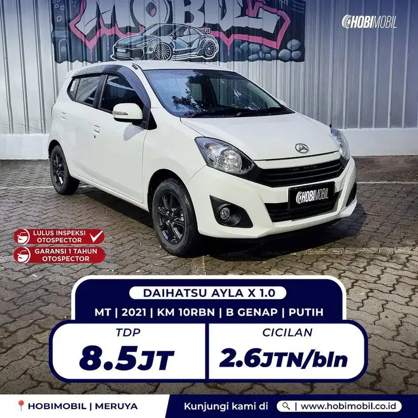Ayla X 1.0 MT 2021