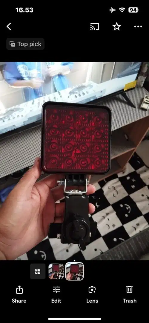 Brake lamp led universal dan side marker jeep wrangler