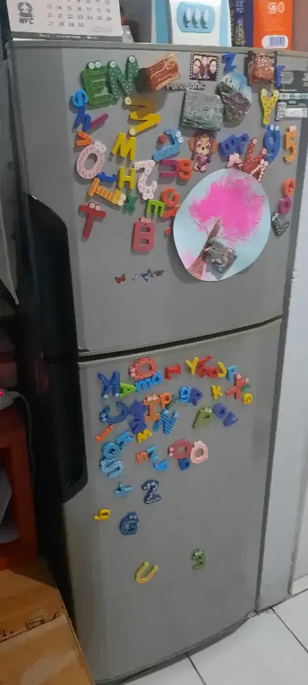 Kulkas Panasonic 2 Pintu Masi Bagus