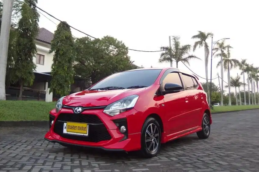 AGYA TRD 1 2 MATIC 2020 FACELIFT (W) DP 10jt rec TOYOTA