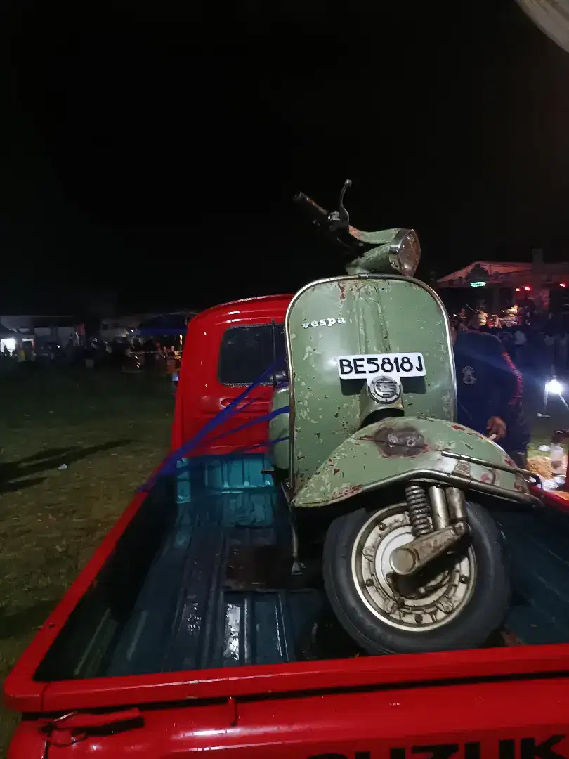Vespa sprint Veloce tahun 1977 pajak on