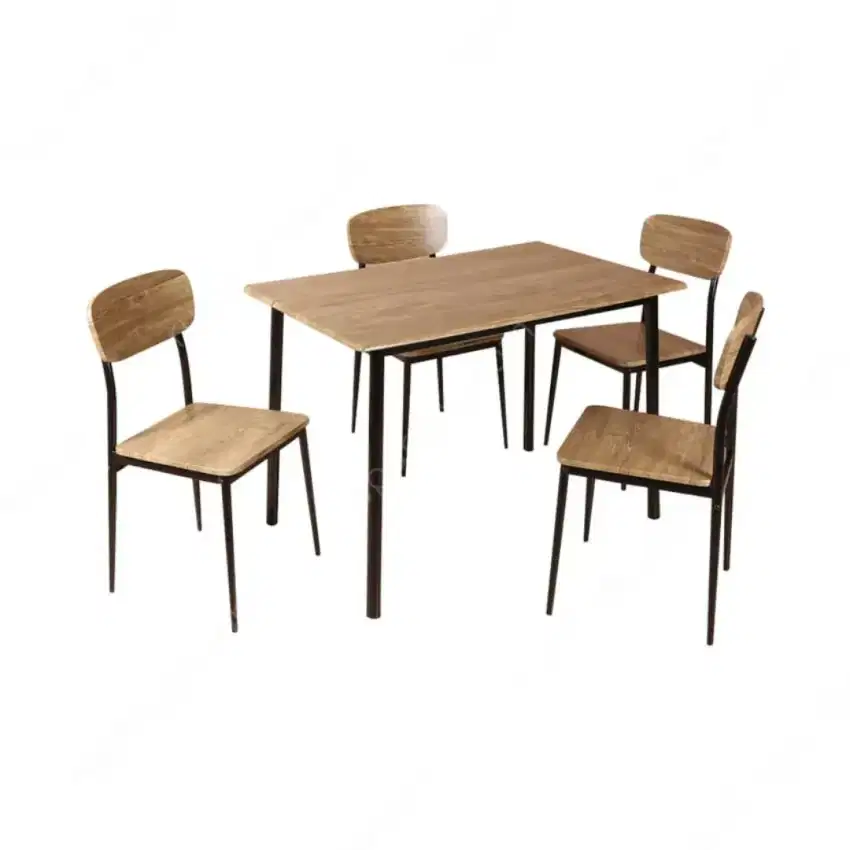Hans Table Set Dark Oak