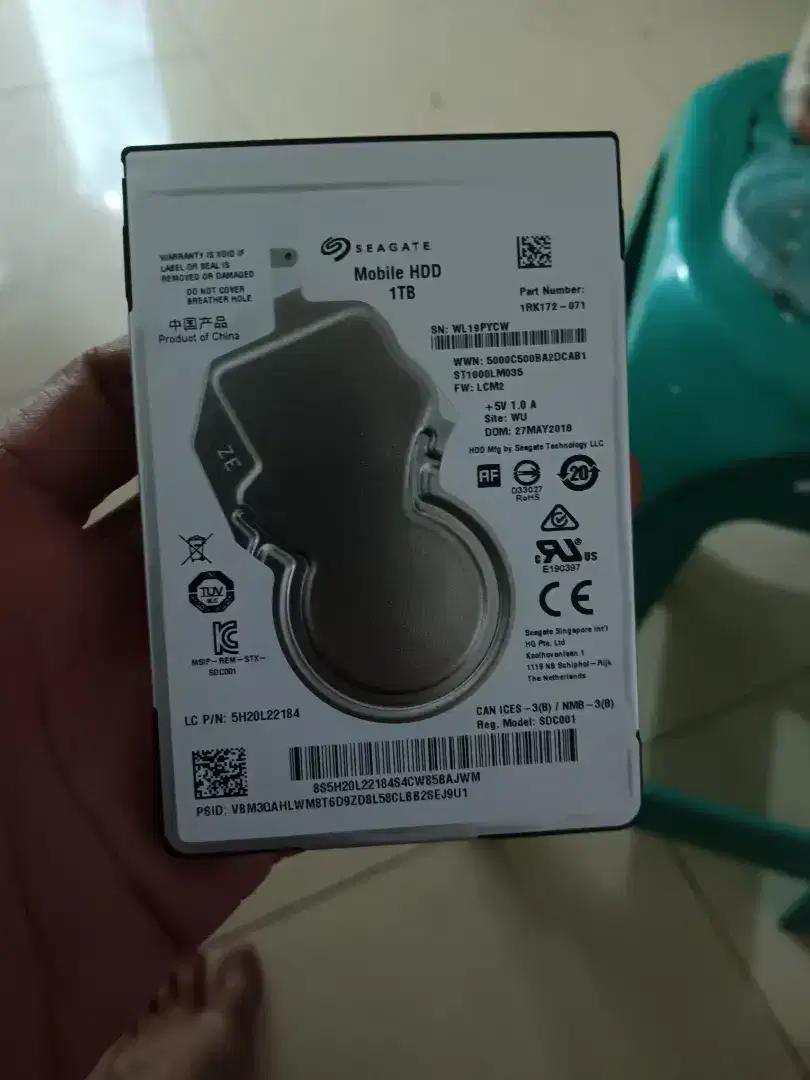 HDD SEAGATE 1TB 100/100