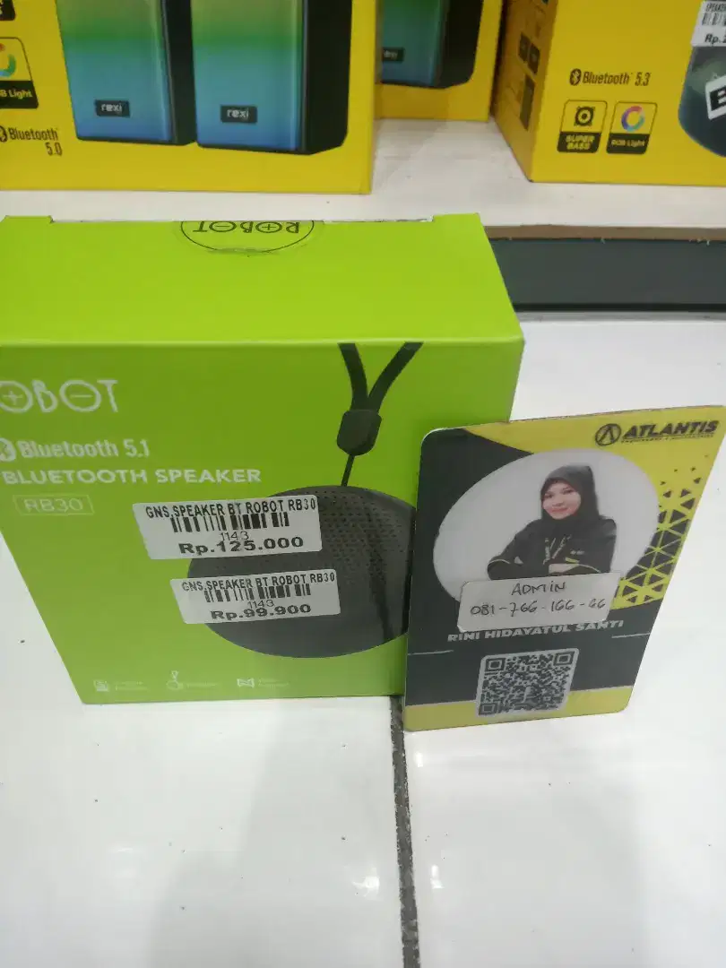 SPEAKER BT ROBOT RB30 | ATLANTIS DAHSYAT