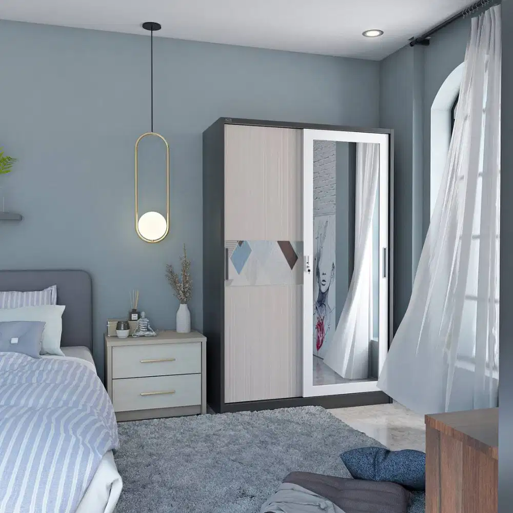 Lemari Pakaian  besi – Activ Furniture