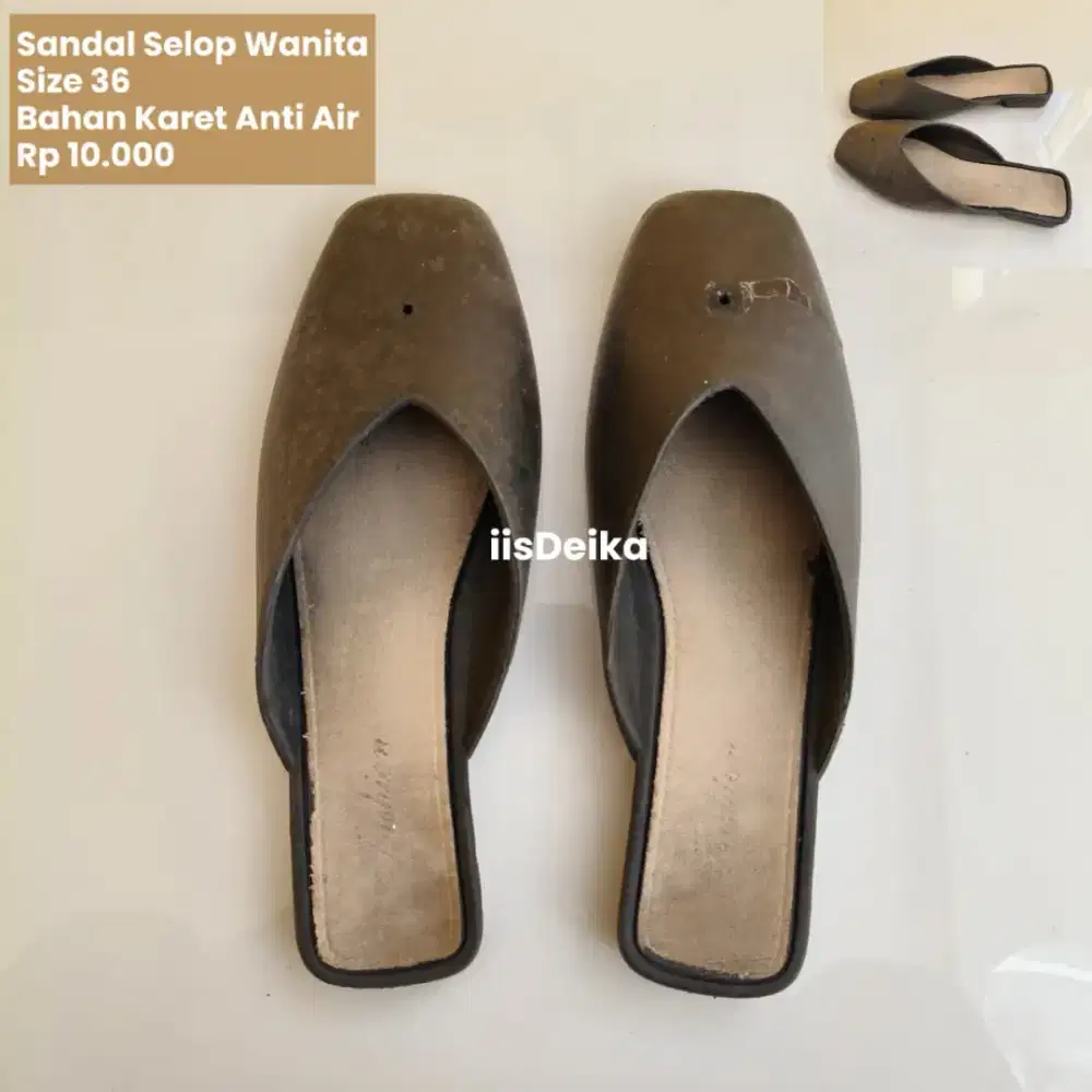 Sendal selop perempuan