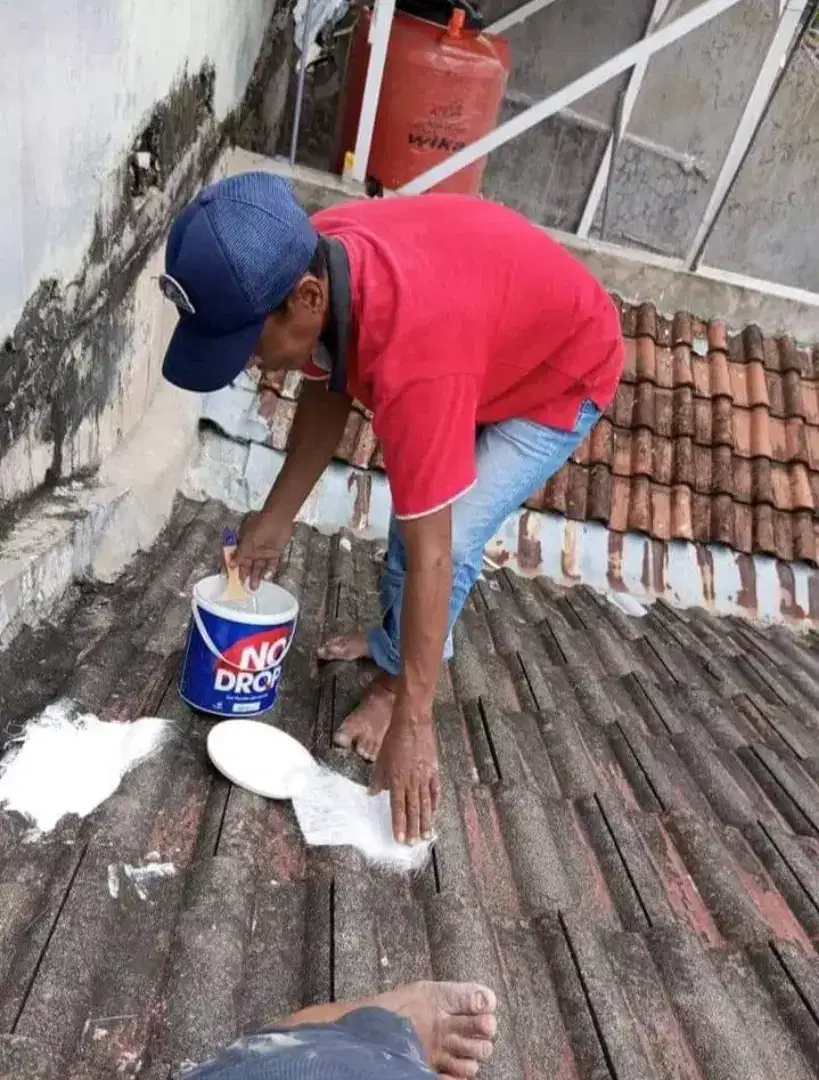 Tukang atap bocor, rembes, tukang baja,