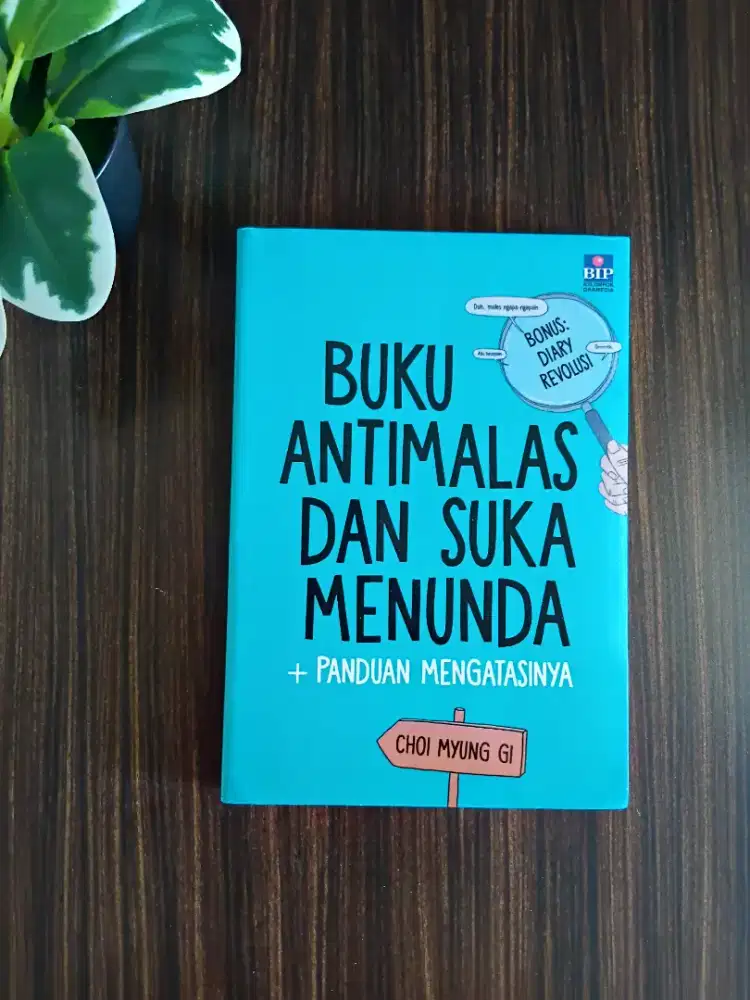 Buku Anti Malas dan Suka menunda