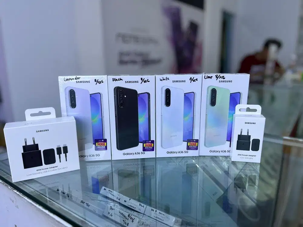 Samsung A36 5G 256gb free adaptor