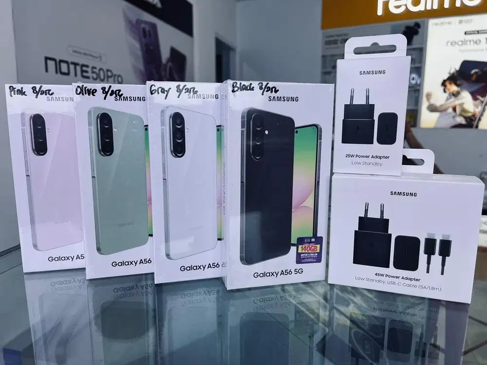Samsung A56 8/256 promo free adaptor