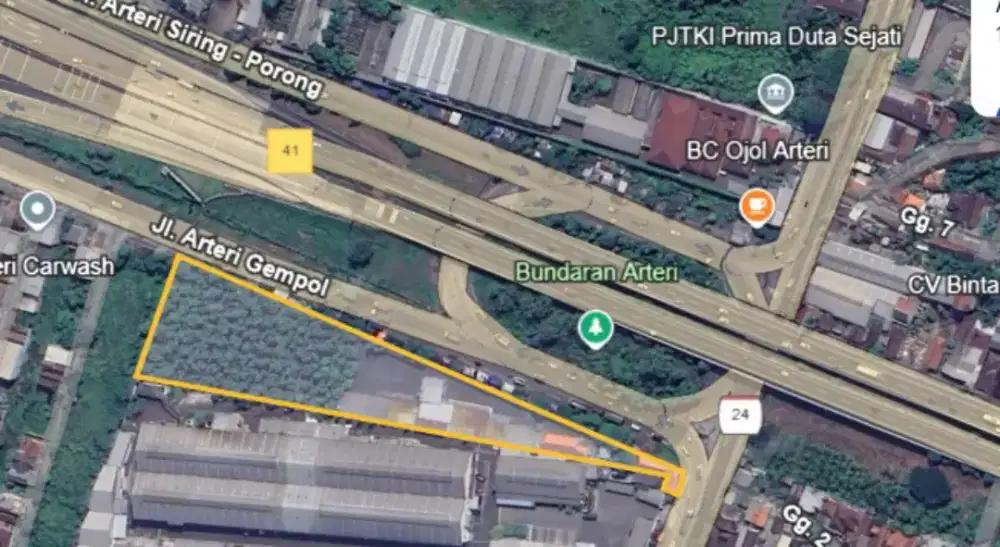 Dijual pabrik krupuk dan kebun mangga