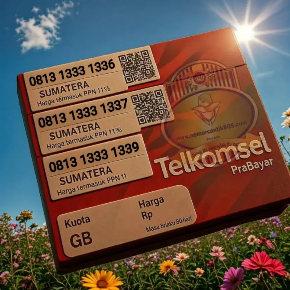 Nomor Cantik simPATI RAPI 33333