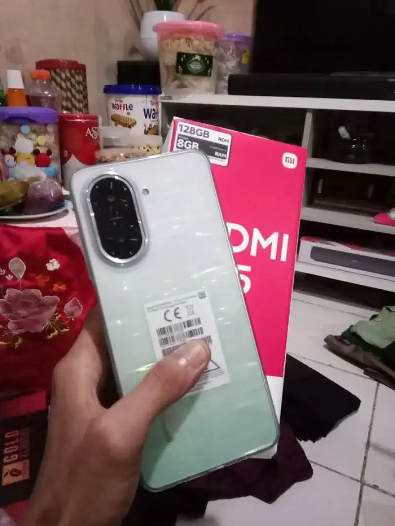 Redmi a5 ram 4+4 internal 128 nominus fullset