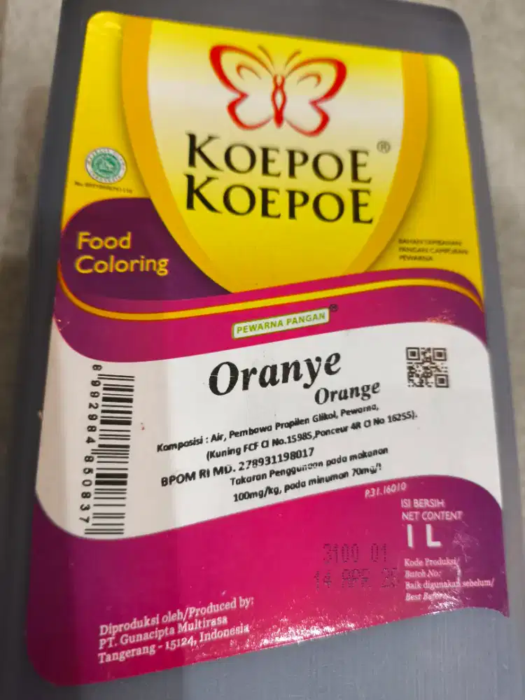 PEWARNA MAKANAN CAP KOEPOE KOEPOE 1 LITER