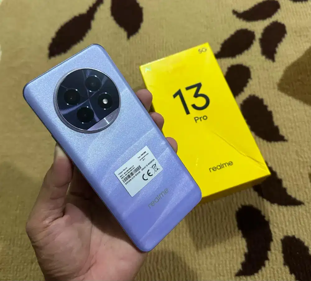 Realme 13 Pro 5G Fulset Ori, Hp Mulus Like New