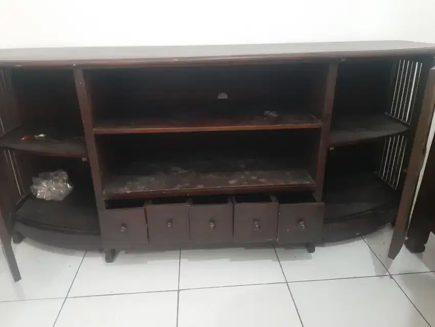 ,Buffet Tv Kayu Jati