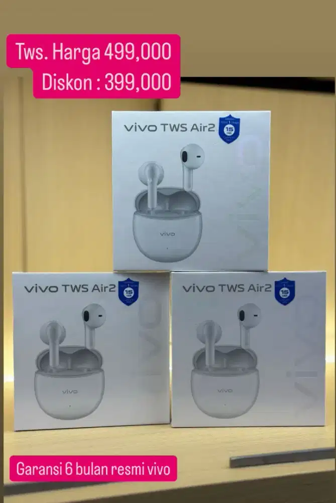 tws ori vivo bergaransi