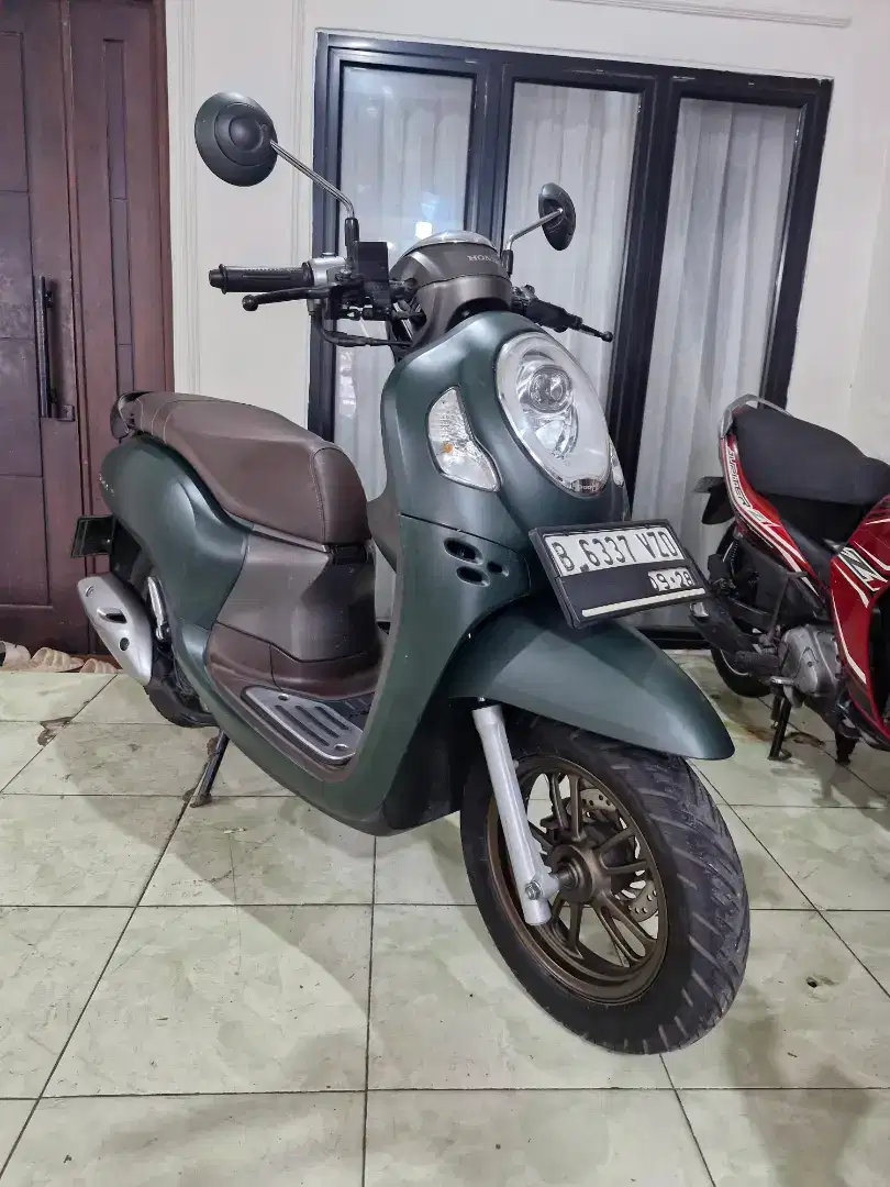 SCOOPY 2023 KEYLESS, PJK 9 2025, ODO 15xxx, SS KUMPLIT, B TANGERANG