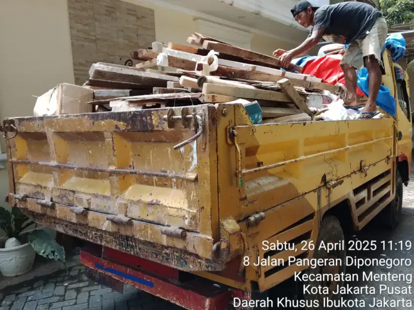Jasa angkut puing sampah