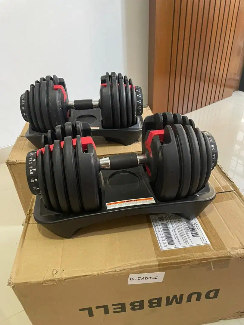 Dumbell / Barbel Adjustable merk Alldays