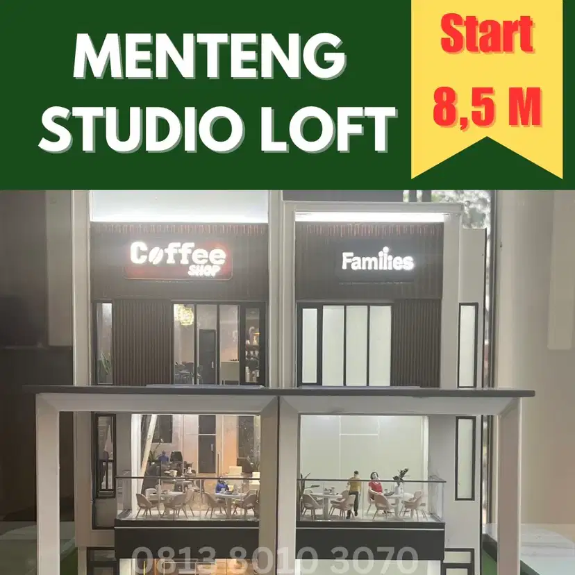 Ruang Usaha Strategis Menteng Studio Loft Gading Serpong