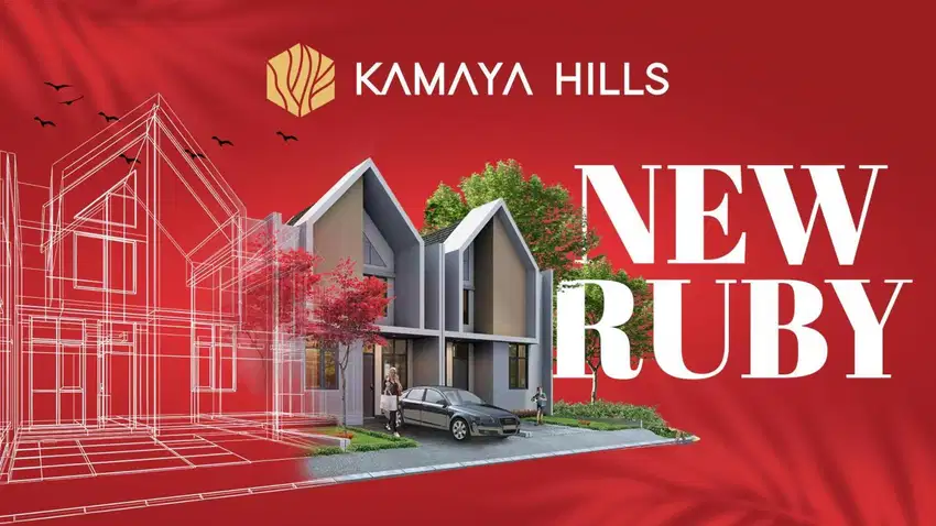 Dijual Rumah Kamaya Hills, Cluster New Ruby di Parung Panjang, Bogor