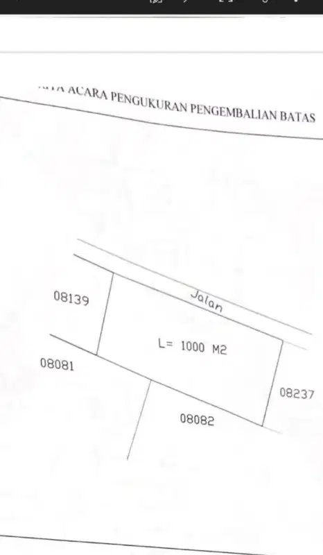 JUAL 10 ARE DI UMALAS Rp 16M global