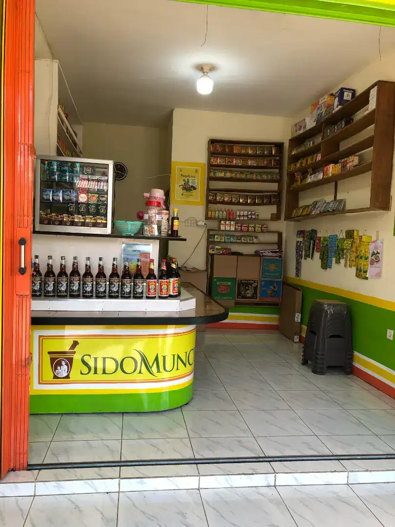 Dijual warung jamu