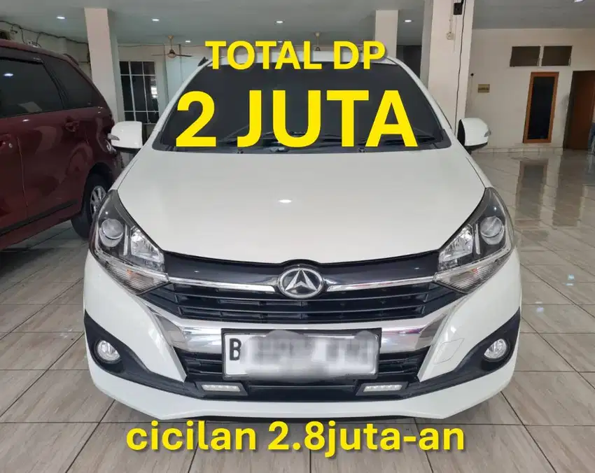 CICILAN 2JT-AN daihatsu ayla R 1.2cc 2018