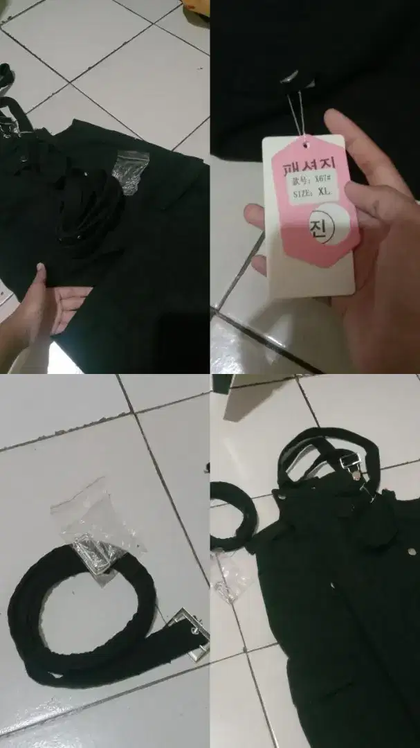 baju kodok dengan model ada kantong celananya