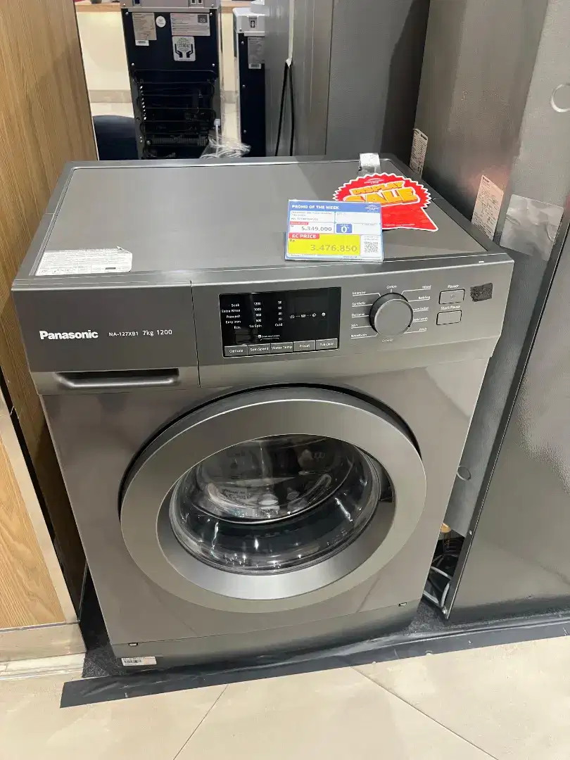 Segampang itu cicilan Mesin Cuci Panasonic WM Front Loading 7Kg Silver