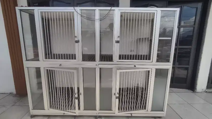 Kandang kucing 4 Pintu