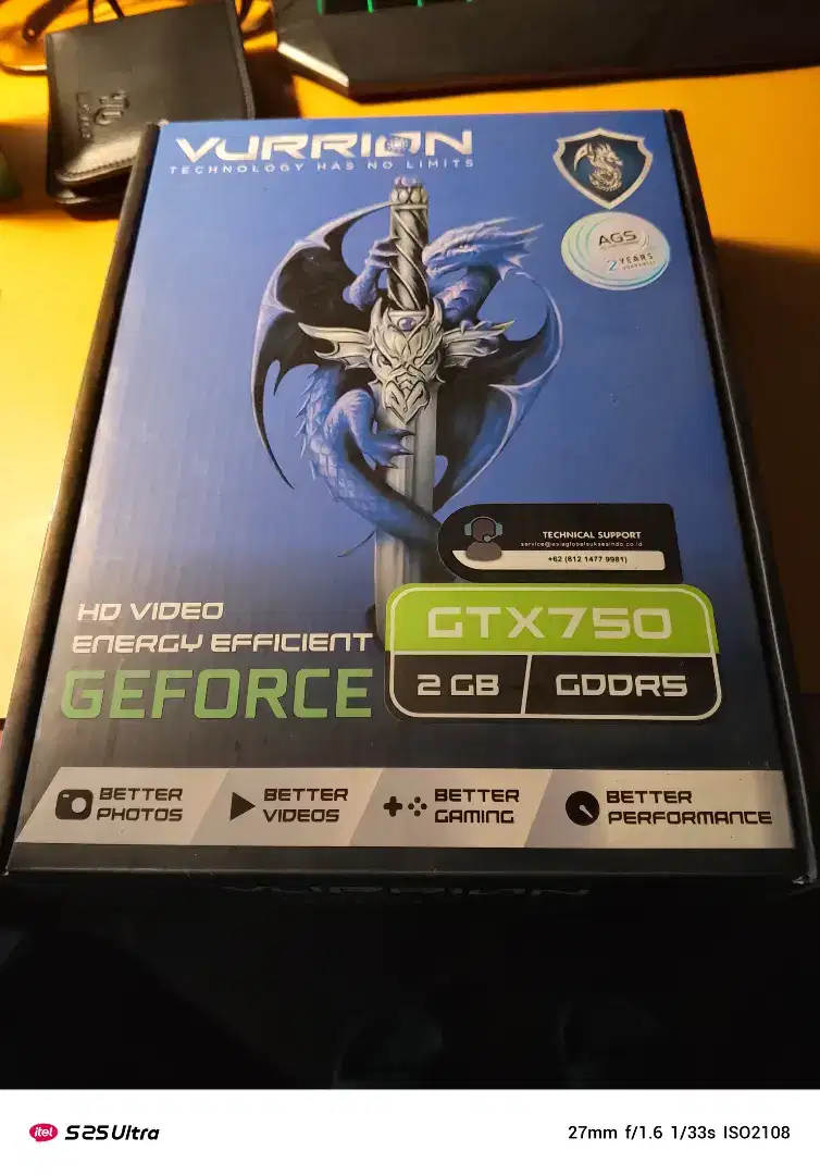 GeForce GTX 750 2GB/DDR 5