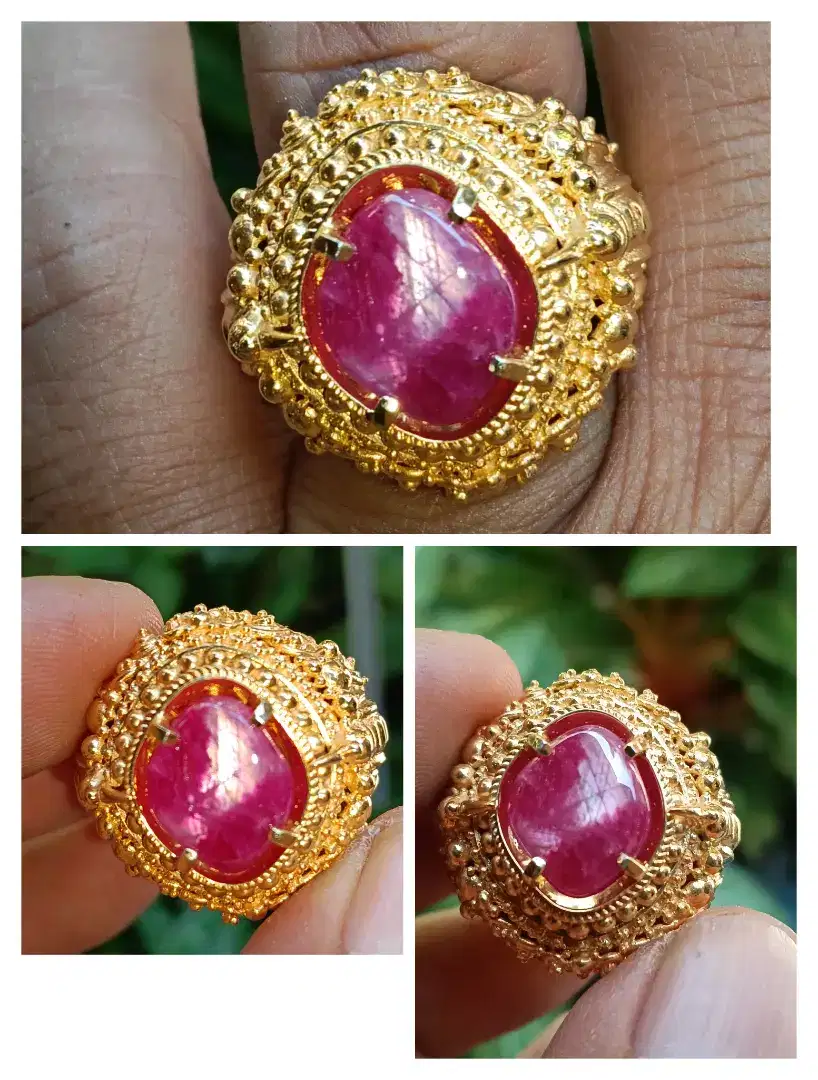 Windusara Ruby Burma natural kalsik