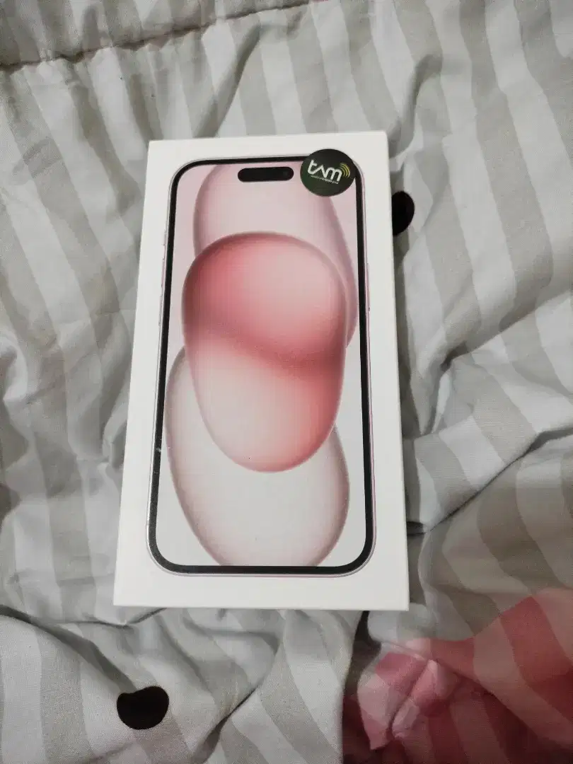 DIJUAL IPHONE 15 PINK 128GB NEW IBOX PA/A