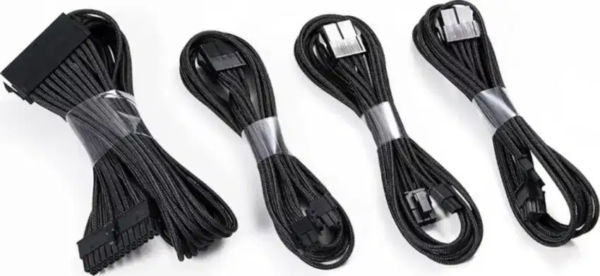 Cable extension sleeved phanteks