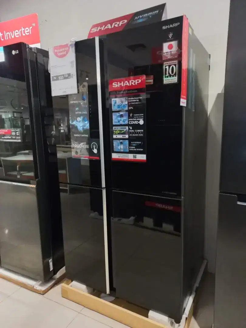 Kulkas Sharp 2 pintu