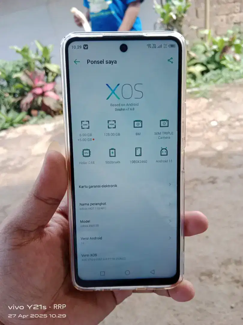X minat A
Hp Infinix hot 11s nfc 
Ram 6+5/128
Sfek game Helio G88