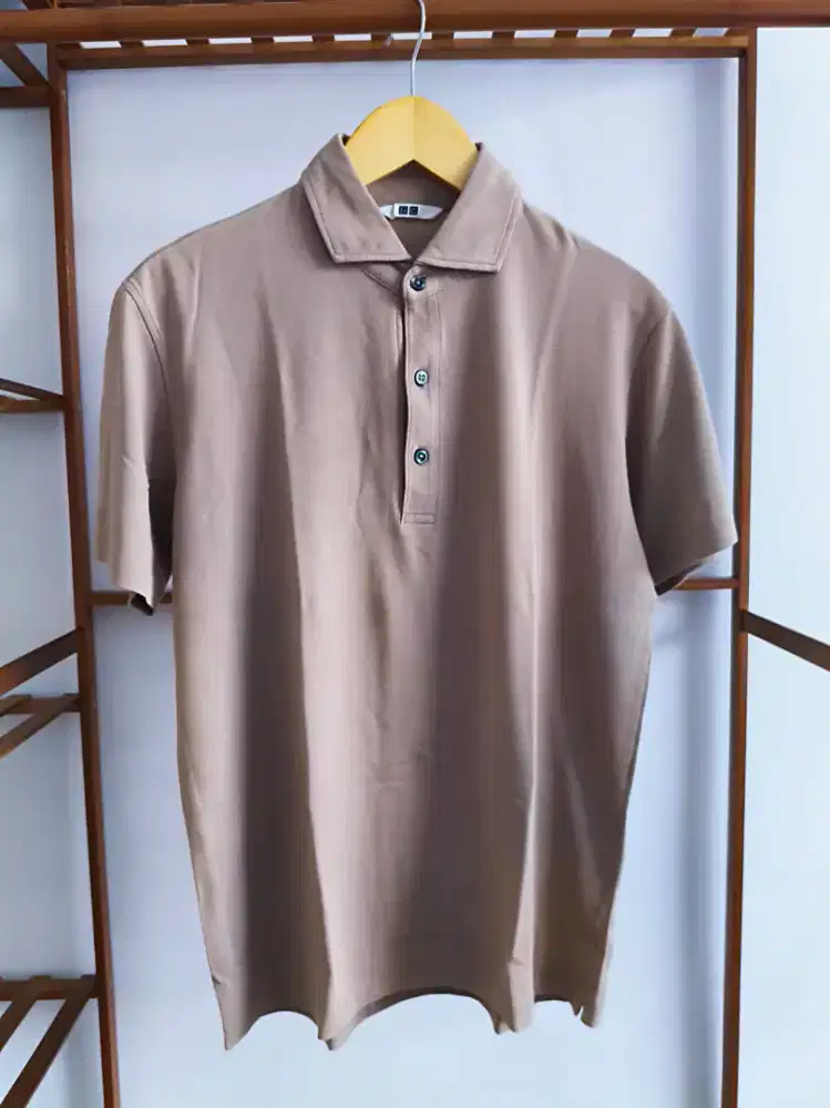 Polo Uniqlo Cream Original